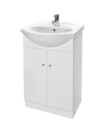 MUEBLE BAÑO AMALFI DE PISO 50cm. 1 AGUJEROPIAZZA