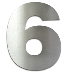 NUMERO CLASICO 6-9 DE 250 MM ACERO INOXIDABLE