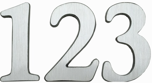 [AR.A16-1] NUMEROS CURVOS GRANDES N° 1 x1u.
