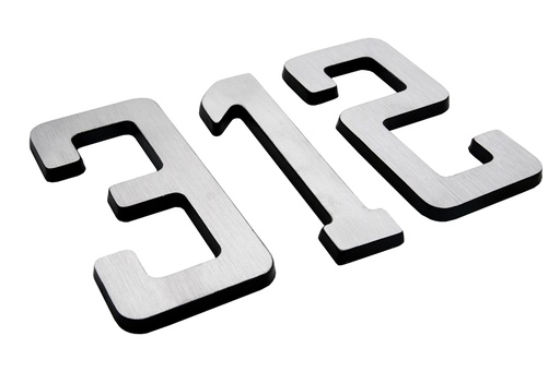 [AR.A17-4] NUMEROS RECTOS MINI N° 4 x1u.