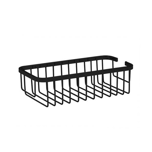 [BR.WC-311-N] ORGANIZADOR RECTANGULAR SIMPLE NEGRO 255x120x70mm