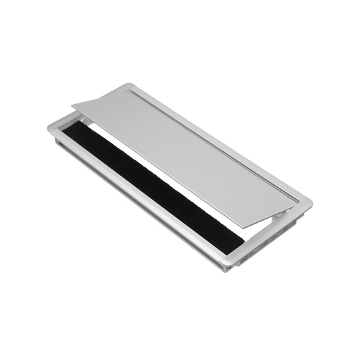[BR.PC-300-M] PASACABLE RECTANGULAR ALUM._x001F__x001F_ANODIZADO CIERRE LENTO x1u.