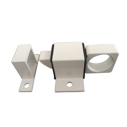 Pasador Banderola De Aluminio Blanco  Blanco