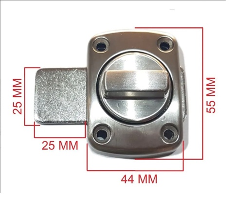 [BR.BRZ-1175] PASADOR BEMA CHATO SATINADO