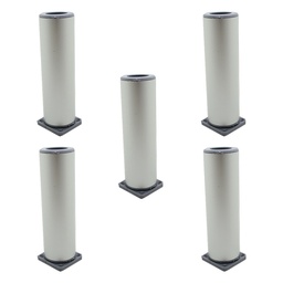 PATA ALUMINIO ANODIZADA BASE REGULABLE 150MM PACK X 5u.