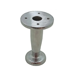 Patas Sillon Aluminio Pulido Copa Gris