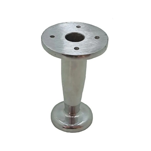 [AC.07] PATA ALUMINIO COPA 130mm PULIDA x1u.