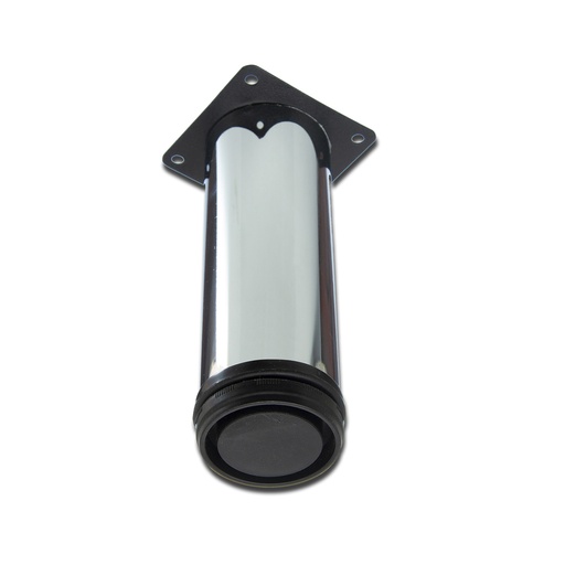 [DK.JPT011-200] PATA MUEBLE SILLON 20cm REGULABLE ACERO CROMADO