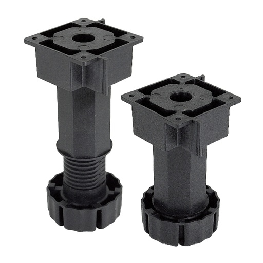 [ML.069] PATA PLASTICA AJUSTABLE SECCION CIRCULAR 100-170mm BOLSA x40u