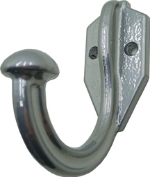 PERCHA RUSTICA GRANDE SIMPLE PINTADA CROMO x1u.