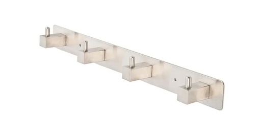 [DP.960305] PERCHERO CUADRUPLE ACERO INOX