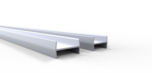 [GE.HU15] PERFIL DE UNION "H" HU15 PARA PLACAS DE 15mm x3mts