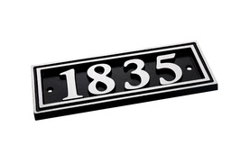 PLACA RECTA x 1u.