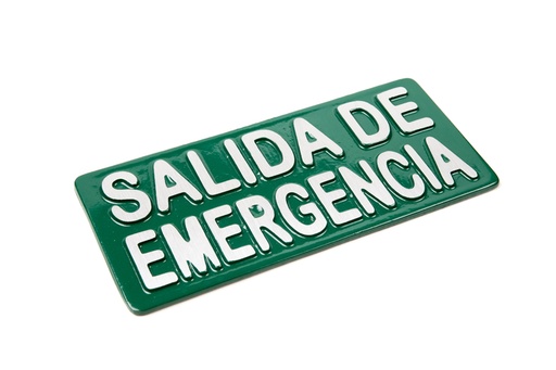 [AR.A33N-1] PLACA SALIDA VERDE x 1u.