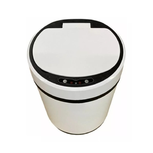 [BR.TBA-408-B] PORTA RESIDUOS AUTOMATICO 8 LTS BLANCO