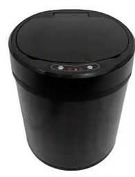 PORTA RESIDUOS AUTOMATICO 8 LTS NEGRO
