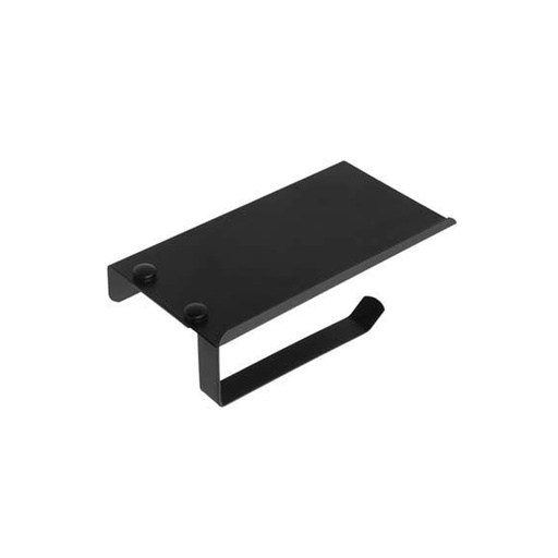 [BR.WC-402-N] PORTARROLLOS PORTACELULAR REFORZADO 180x97mm NEGRO