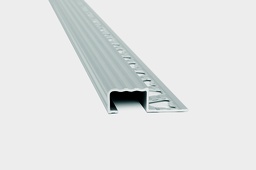 PROTECTOR GRADA 10.5mm x 2.5m ALUMINIO ANODIZADO MATE