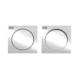 REJILLA DESAGUE QUICK CLACK 15x15 ACERO INOXIDABLE x1u.