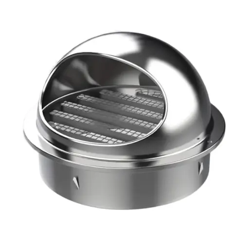 [DK.OL-645] REJILLA VENTILACION 100x100 INOX DANNOK