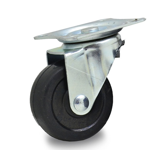 [HF.153] RUEDA GOMA GIRAT. 50mm