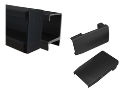 TAPA PLASTICA NEGRO TMC18N PARA MANIJA MC18 xPAR