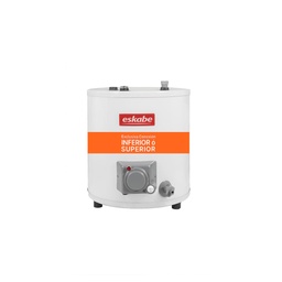 TERMOTANQUE 35 LTS ELECTRICO CARGA DUAL BLANCO