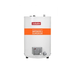 TERMOTANQUE 60 LTS ELECTRICO CARGA DUAL BLANCO