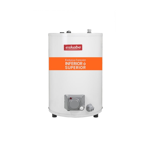 [EK.TQUE60ELJ] TERMOTANQUE 60 LTS ELECTRICO CARGA DUAL BLANCO