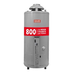 TERMOTANQUE SALIDA VERT. DE 5" ALTA RECUP. 800L/H GRIS MULTIGAS
