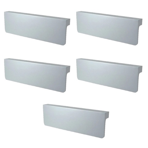 [ML.559] TIRADOR DE ALUMINIO 005 64mm ENTRE TORNILLOS PACK X 5u.