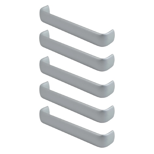 [ML.542] TIRADOR DE ALUMINIO 006 160mm ENTRE TORNILLOS PACK X 5u.