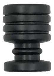 TIRADOR RAYADO NEGRO 18x25mm x1u