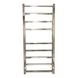 TOALLERO ELECTRICO. CUBIC PLUS 100x45x8cm ACERO BRILLANTE
