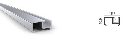 [GE.TMV18] TRANSICION TMV18 MANIJA VIDRIO x3mts