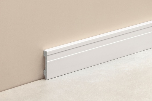 [AT.2330] ZOCALO DE EPS LINE 70mm x 2.50m BLANCO