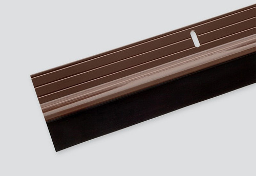 [SC.630-8090] ZOCALO P/PUERTA MARRON ALUMINIO 90cm