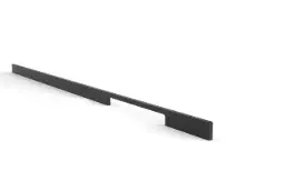 TIRADOR DE ALUMINIO MASTER 1000MM NEGRO  