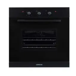 HORNO ELECTRICO LONGVIE 60X60 GRAFITO. 5 FUNCIONES LUZ x1u. 